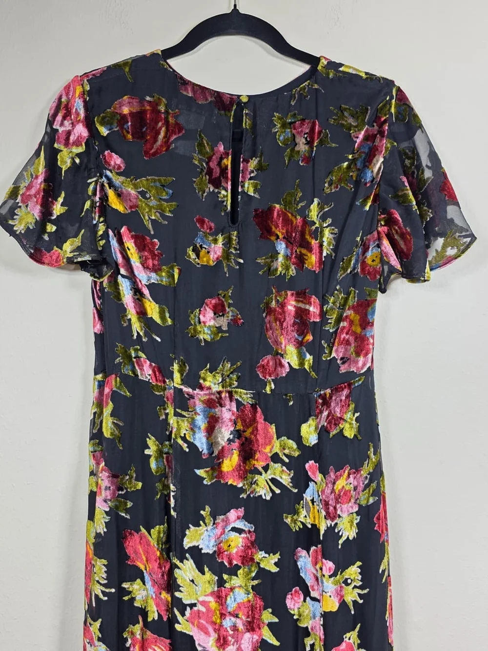RIXO VELVET FLORAL GOWN SIZE 2 MSRP $675 - Picture 7 of 13